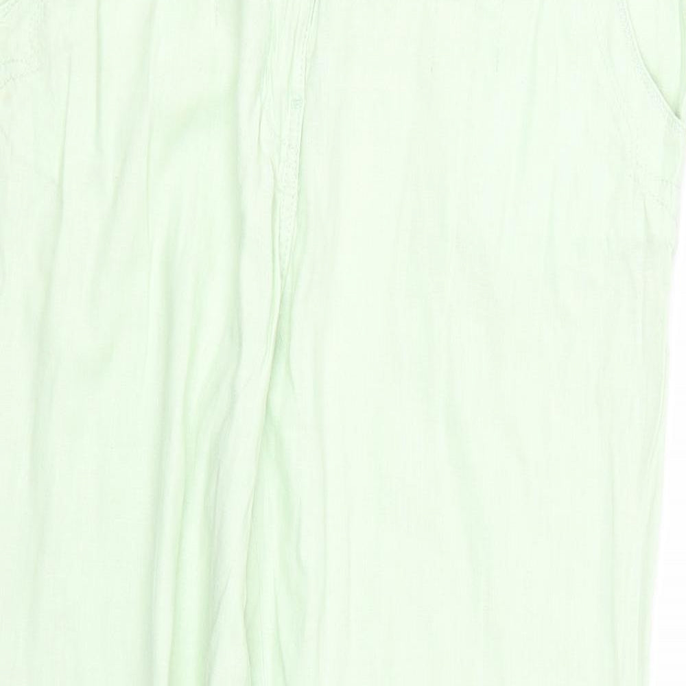 BHS Womens Green   Trousers  Size 16 L29 in