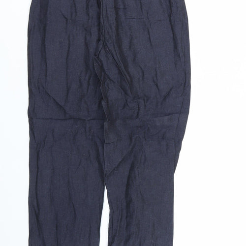 Laura Ashley Womens Blue   Trousers  Size 10 L28 in