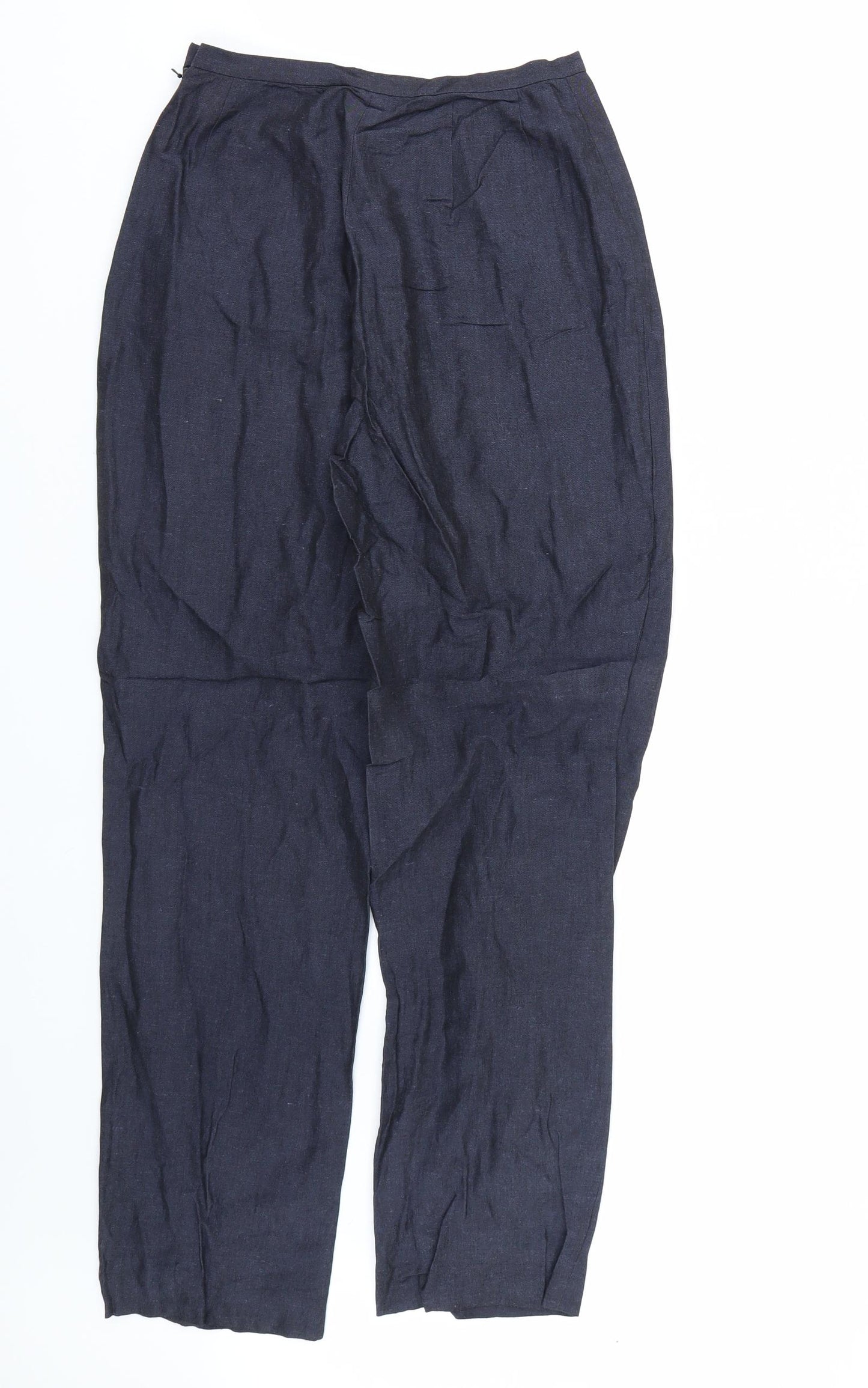 Laura Ashley Womens Blue   Trousers  Size 10 L28 in
