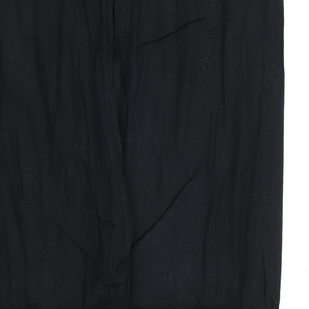 George Womens Black   Trousers  Size 14 L27 in