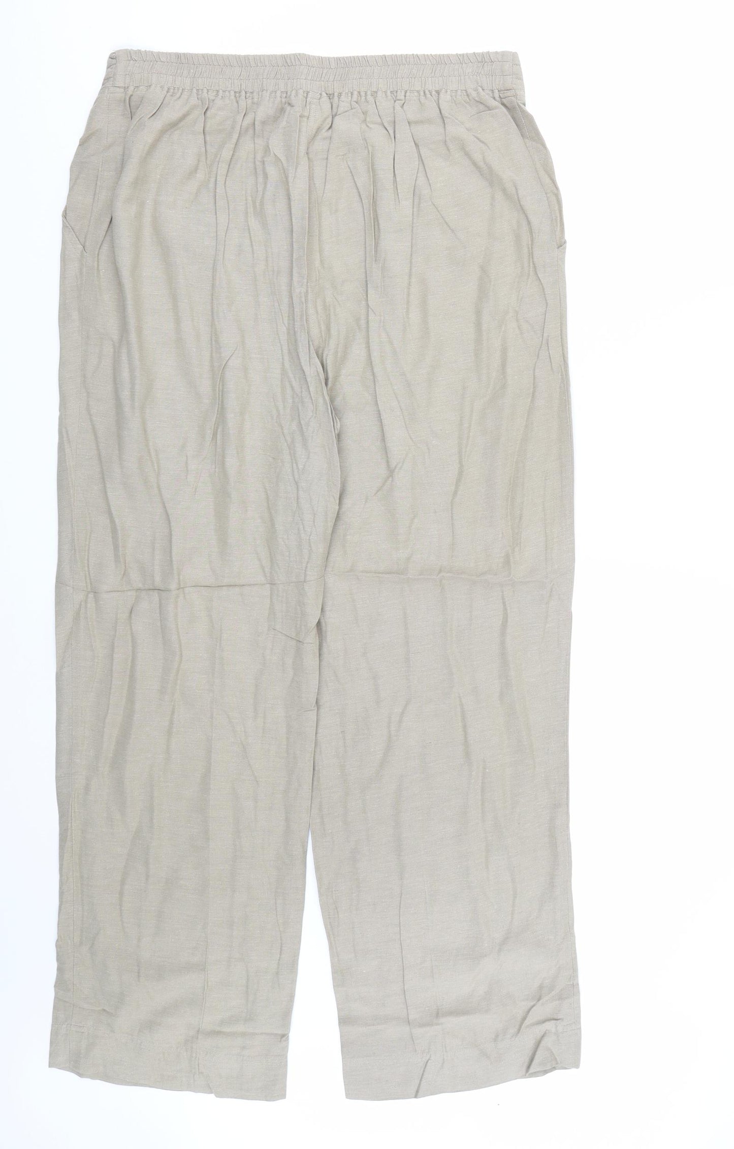 Anthology Womens Brown   Trousers  Size 16 L27 in