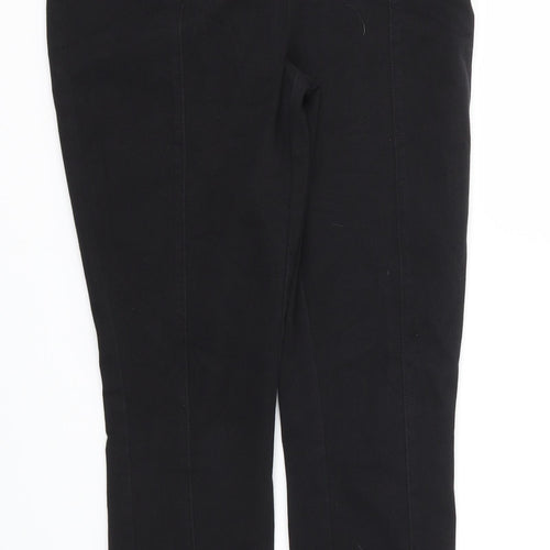 NEXT Womens Black   Trousers  Size 10 L27 in