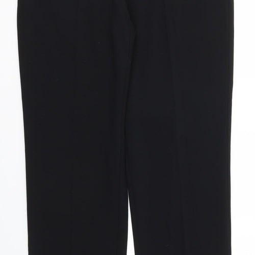 M&S Womens Black   Trousers  Size 14 L30 in