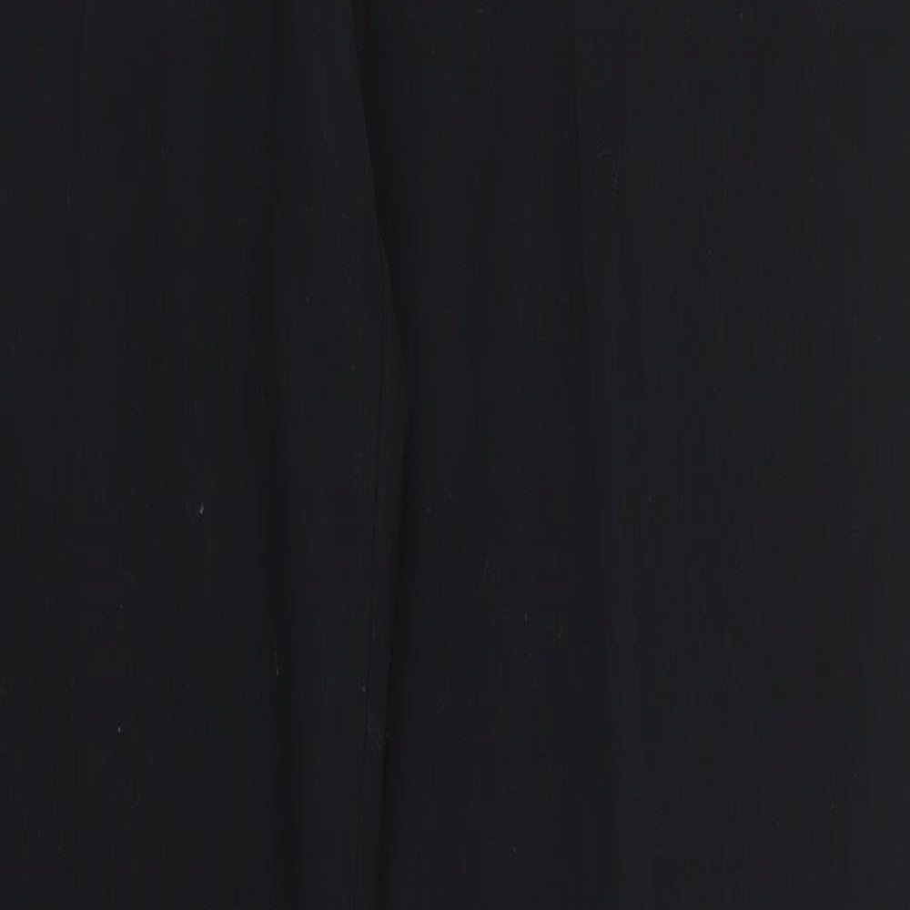 M&S Womens Black   Trousers  Size 14 L30 in