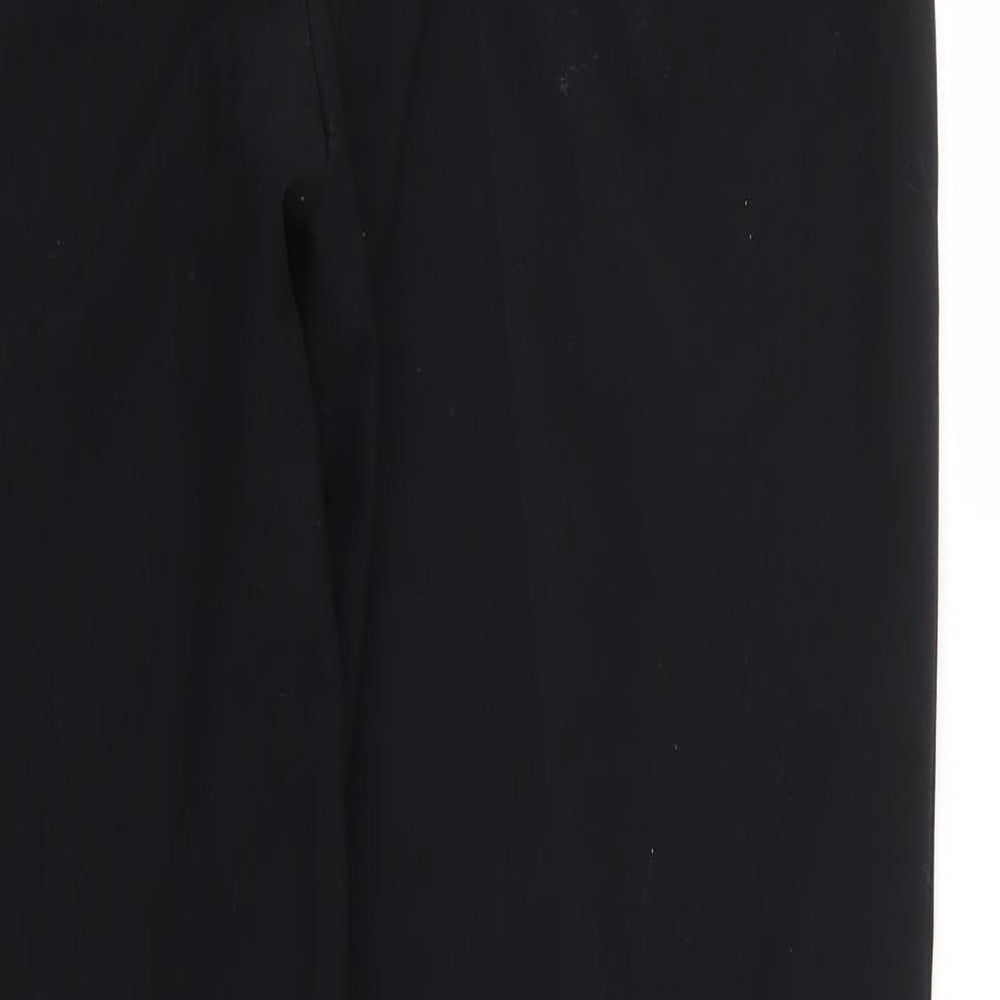 M&S Womens Black   Trousers  Size 14 L30 in
