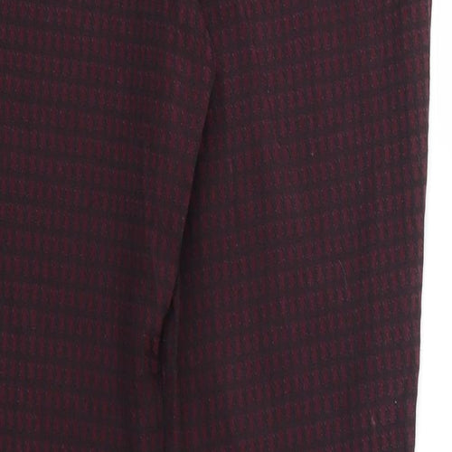 F&F Womens Purple   Trousers  Size 8 L29 in
