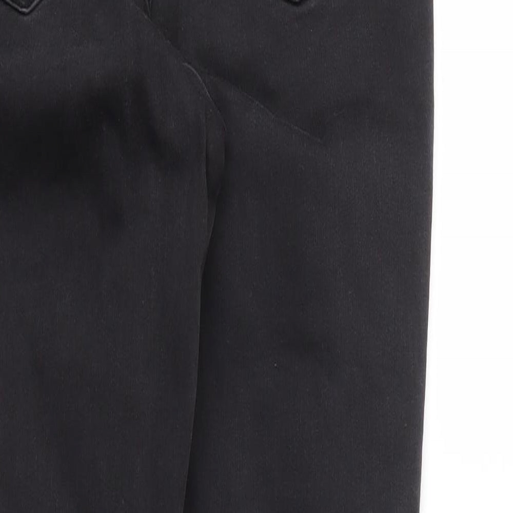 Nutmeg Womens Black   Skinny Jeans Size 12 L30 in
