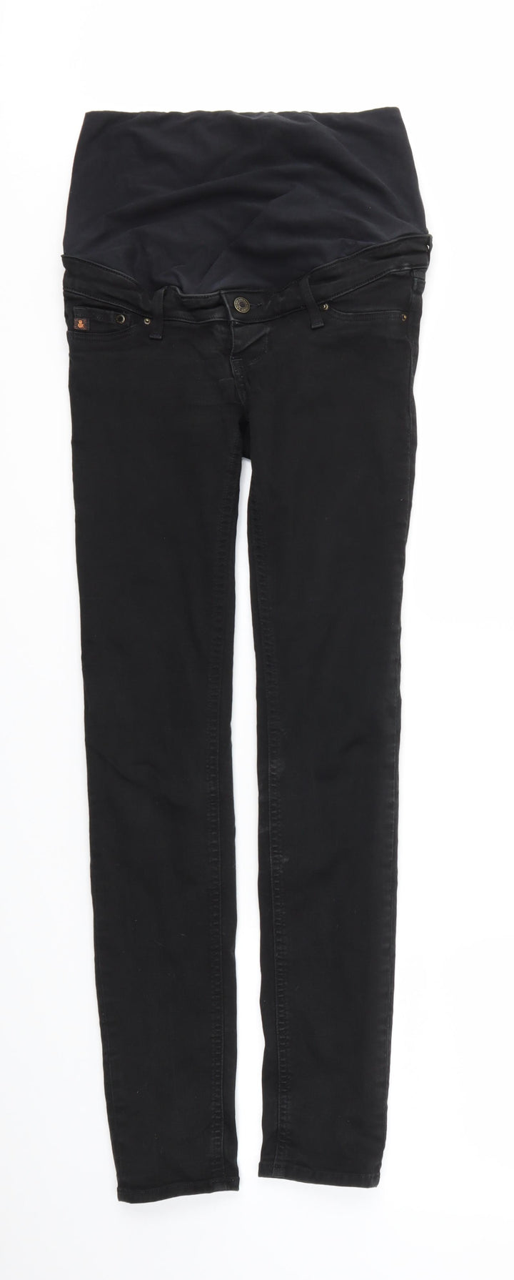 H&M Womens Black   Skinny Jeans Size 8 L31 in - stretch waistband