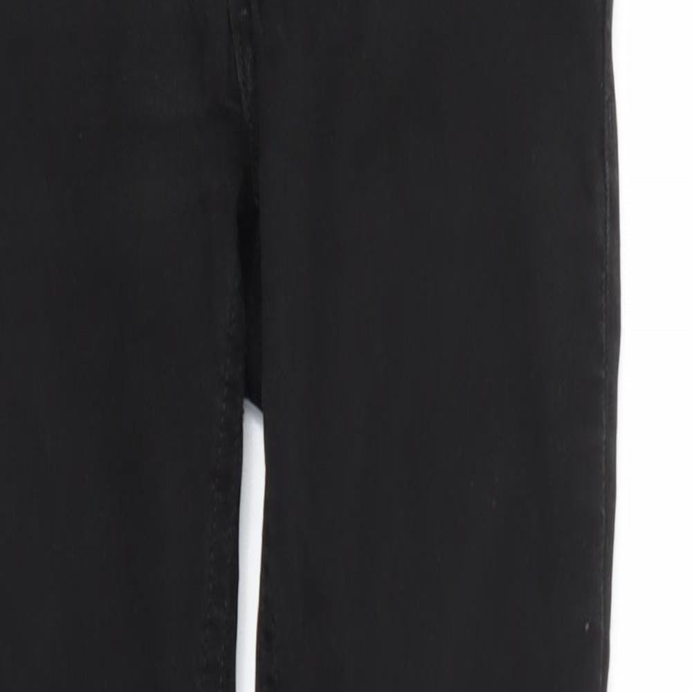 H&M Womens Black   Skinny Jeans Size 8 L31 in - stretch waistband