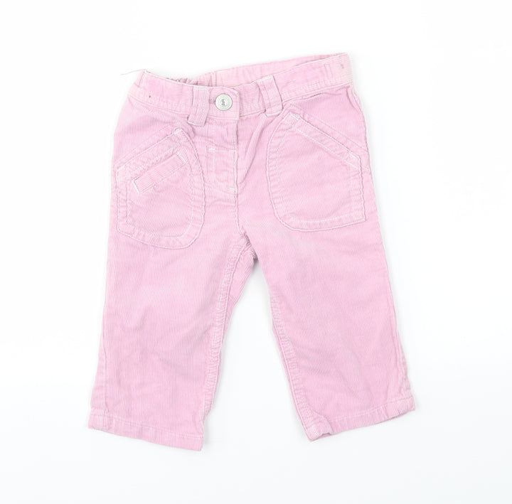 NEXT Girls Pink Capri Jeans Size 6-9 Months