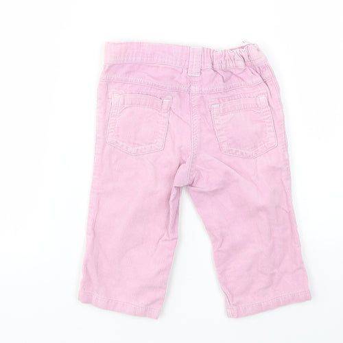 NEXT Girls Pink   Capri Jeans Size 6-9 Months