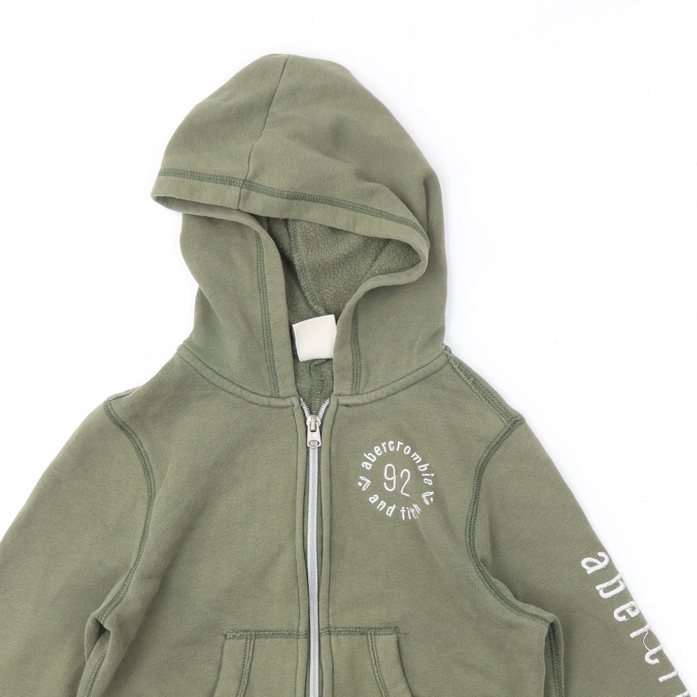 Abercrombie & Fitch Womens Green   Full Zip Jumper Size 8