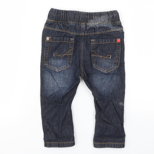 NEXT Girls Blue   Capri Jeans Size 6-9 Months