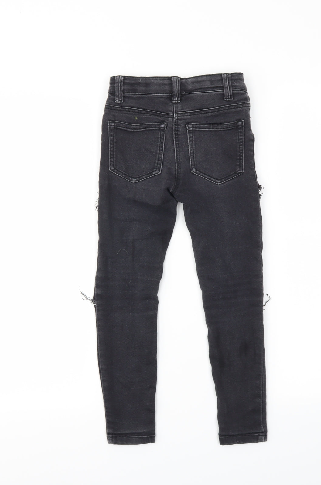 TU Girls Black   Skinny Jeans Size 7 Years
