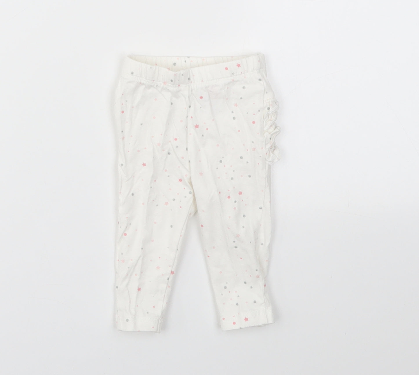 Primark Girls Multicoloured Geometric  Capri Leggings Size 3-6 Months