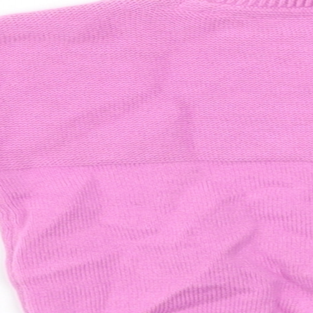 M&S Girls Purple   Cardigan Jumper Size 0-3 Months
