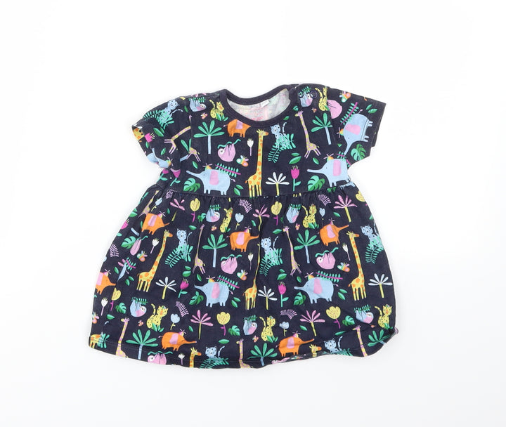 Debenhams Girls Multicoloured Animal Print Fit & Flare Size 3-6 Months
