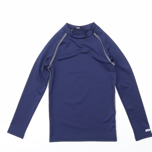 RHINO SKIN  Boys Blue   Basic T-Shirt Size S