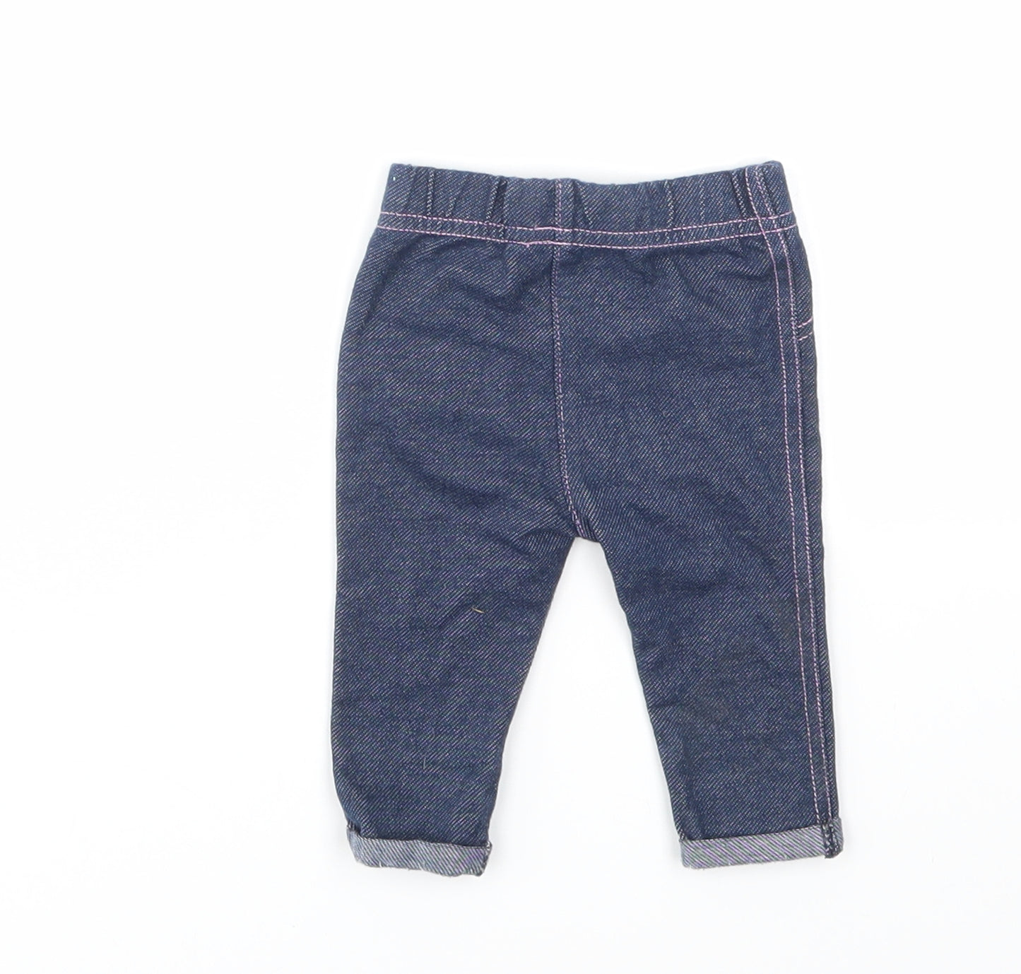 George Girls Blue   Capri Leggings Size 0-3 Months