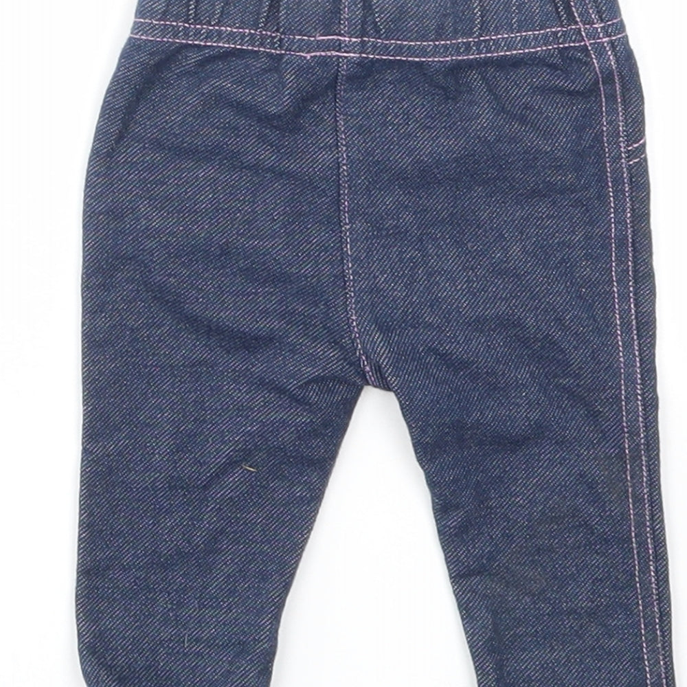 George Girls Blue   Capri Leggings Size 0-3 Months