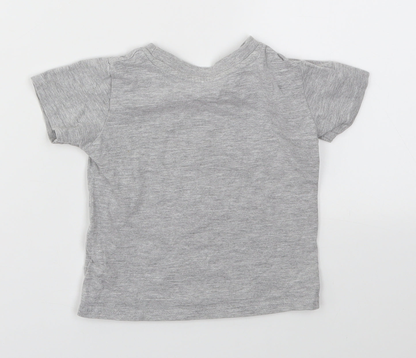 Primark Boys Grey   Basic T-Shirt Size 12-18 Months