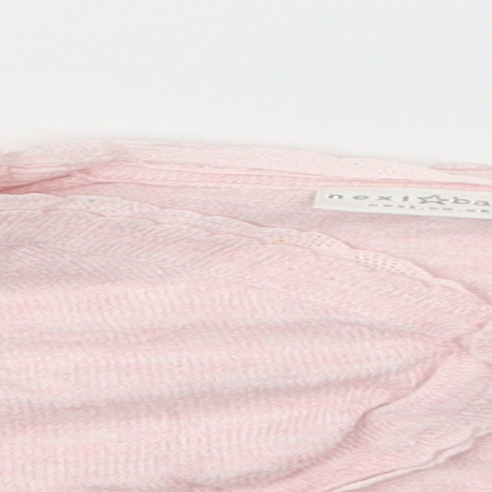 NEXT Girls Pink   Cardigan Jumper Size 3-6 Months