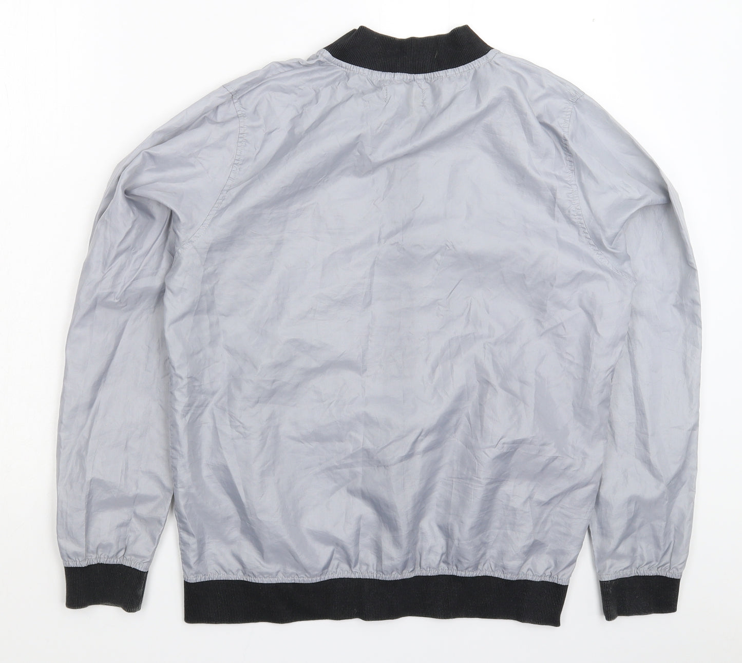 PRETTYLITTLETHING Womens Silver   Jacket  Size M