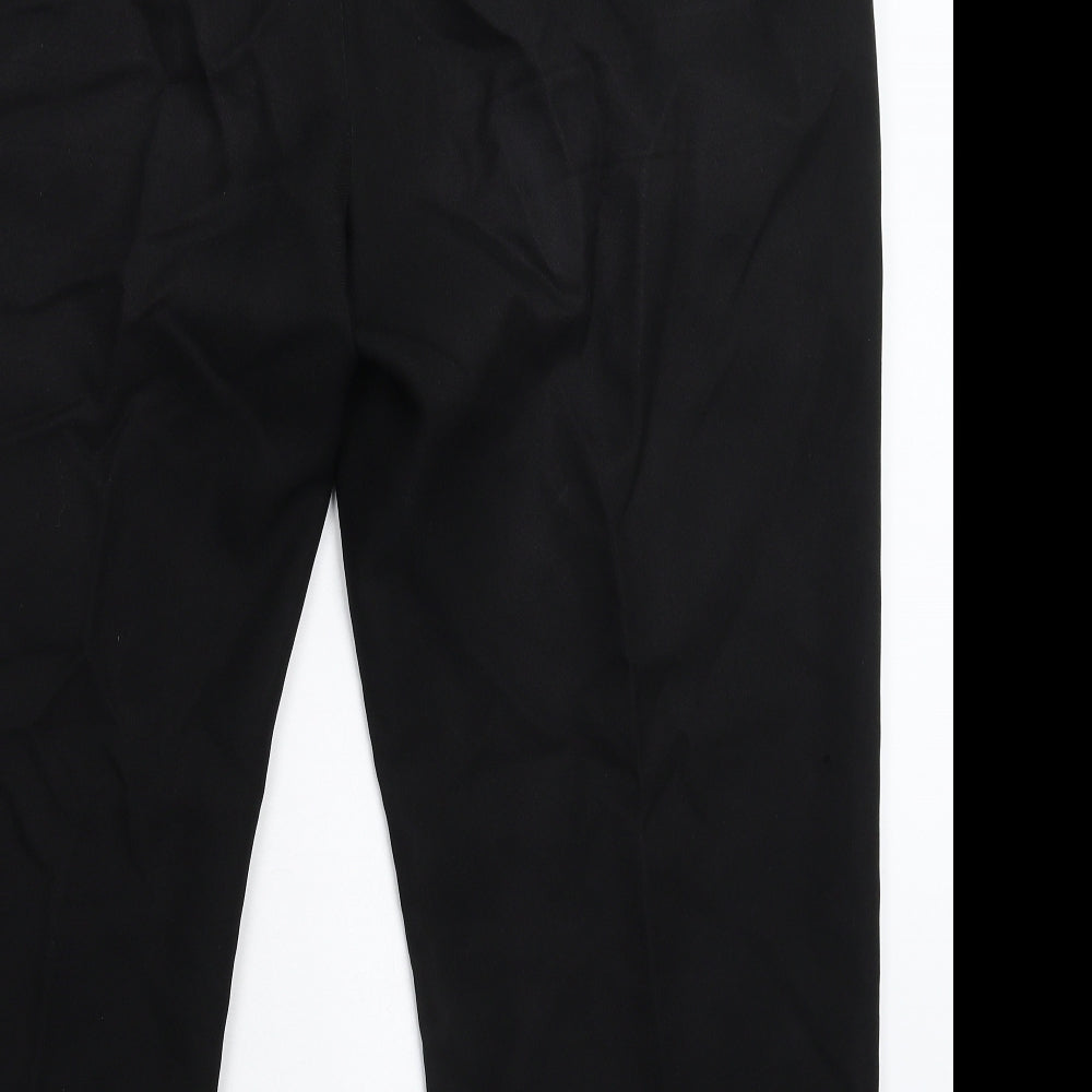 Preworn Mens Black   Trousers  Size 46 L25 in