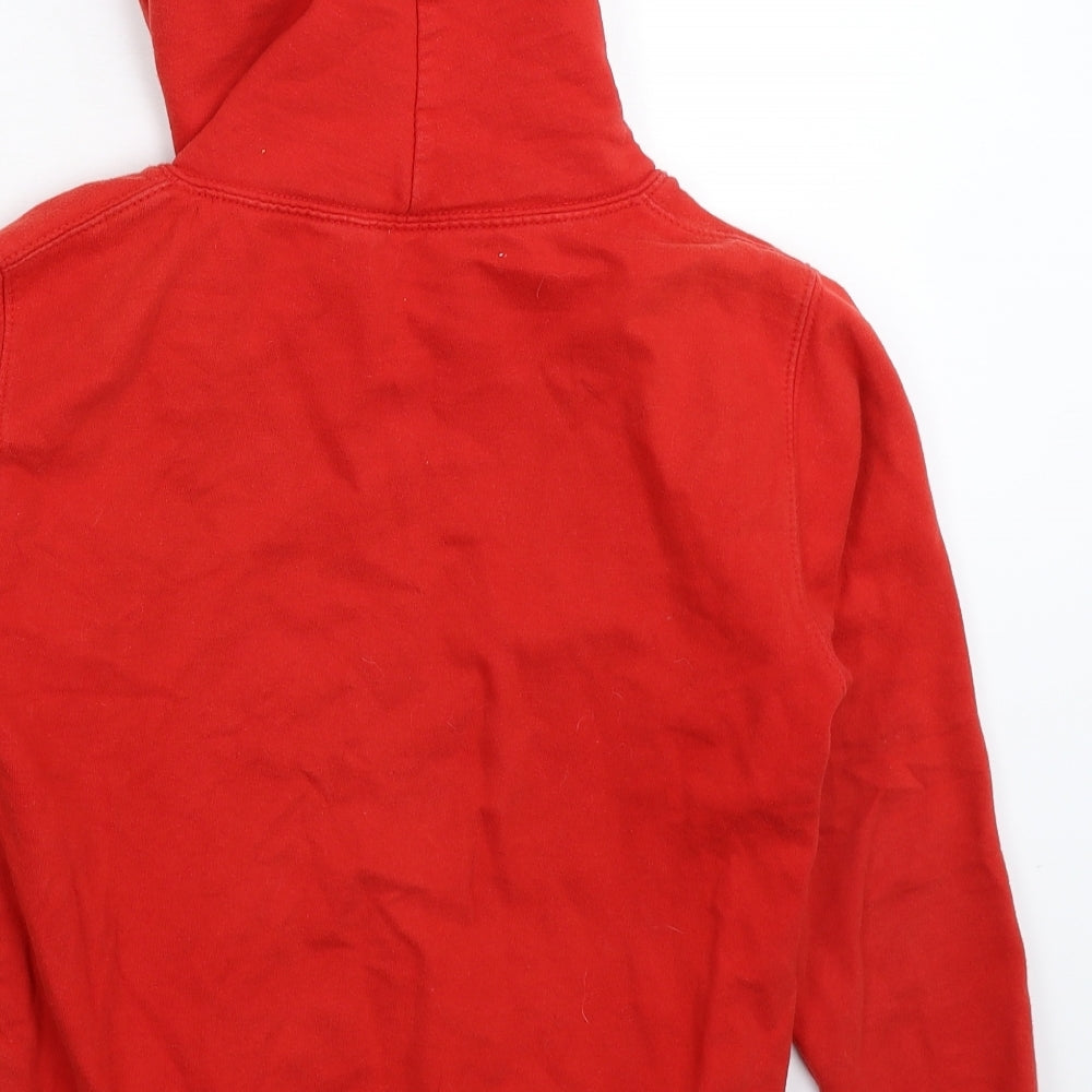 Cymru Boys Red   Pullover Hoodie Size 9-10 Years