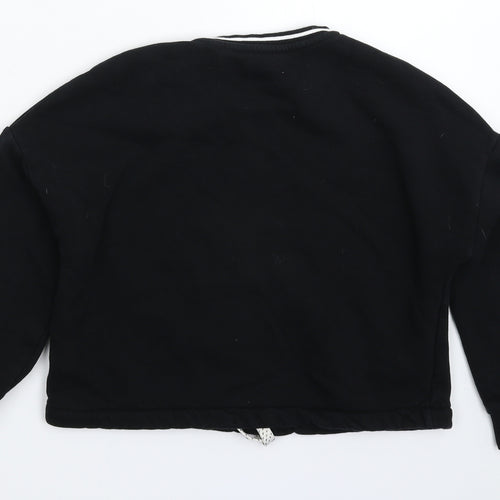Marks and Spencer Boys Black   Pullover Sweatshirt Size 10-11 Years
