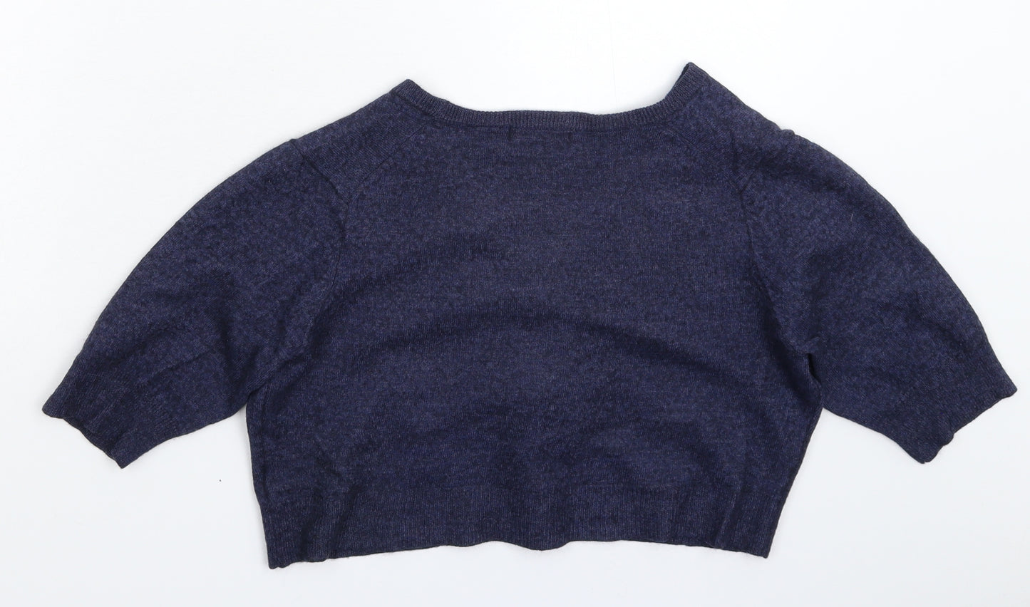 La Redoute Womens Blue  Knit Cardigan Jumper Size 16