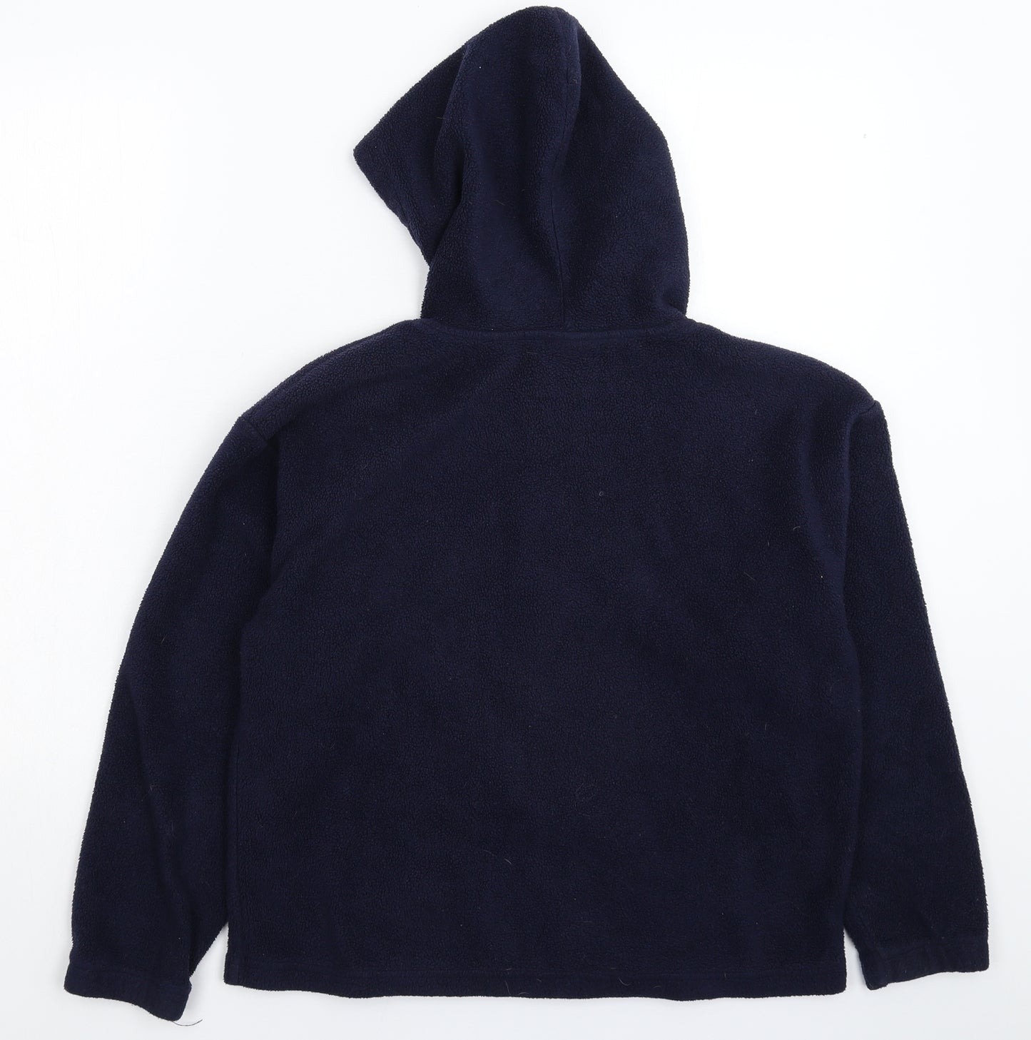Northern Womens Blue  Fleece Pullover Hoodie Size L