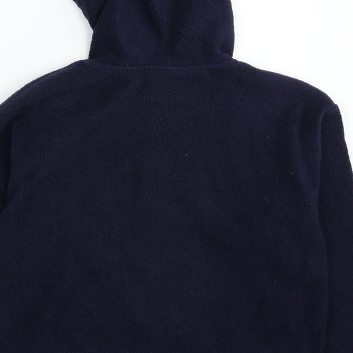 Northern Womens Blue  Fleece Pullover Hoodie Size L