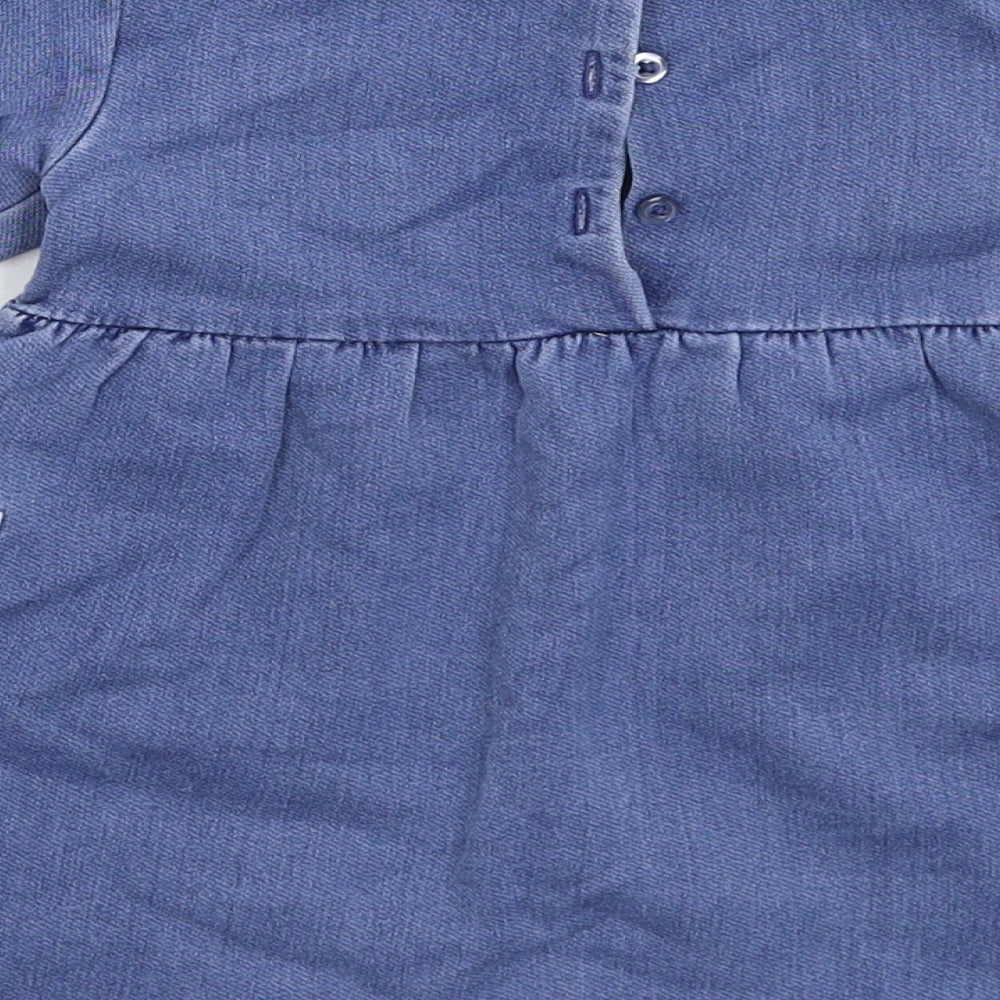 NEXT Girls Blue   Fit & Flare  Size 12-18 Months