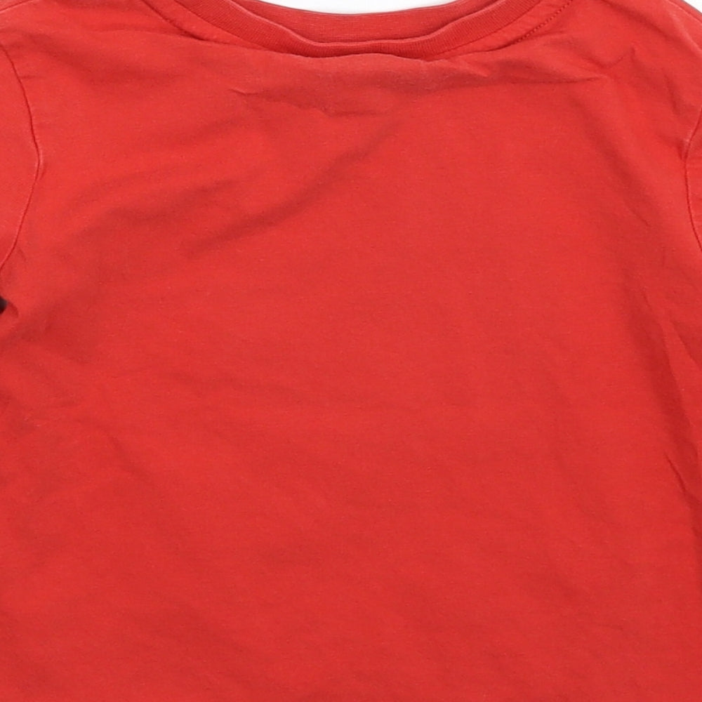 George Boys Red   Basic T-Shirt Size 2-3 Years  - Paw Patrol