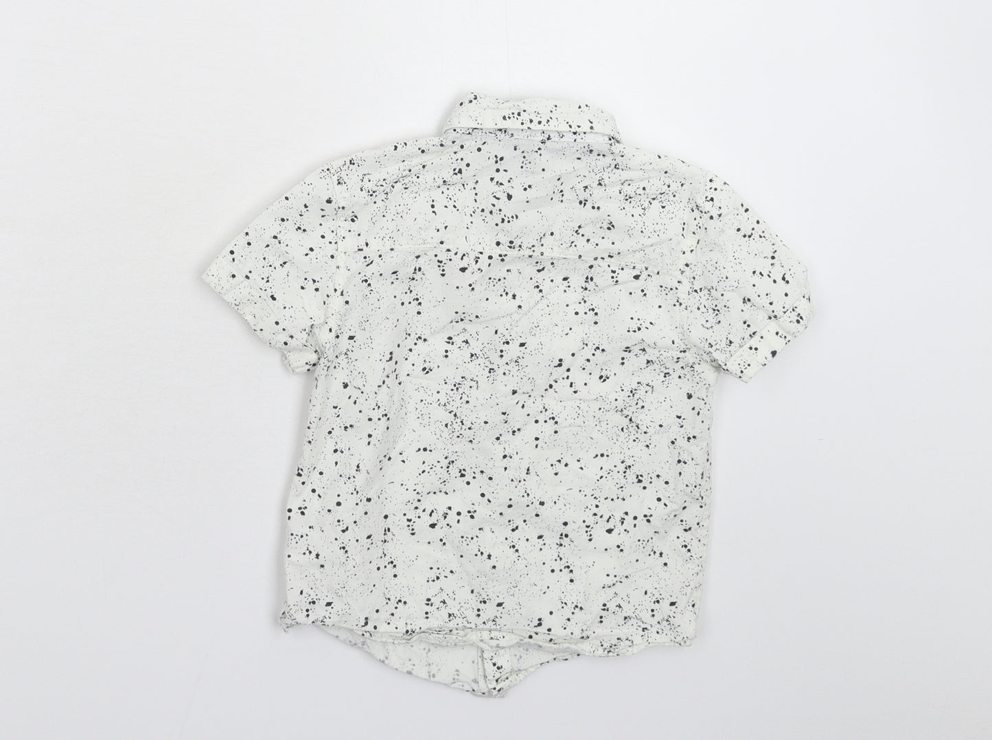 Primark Boys White   Basic Button-Up Size 3-4 Years