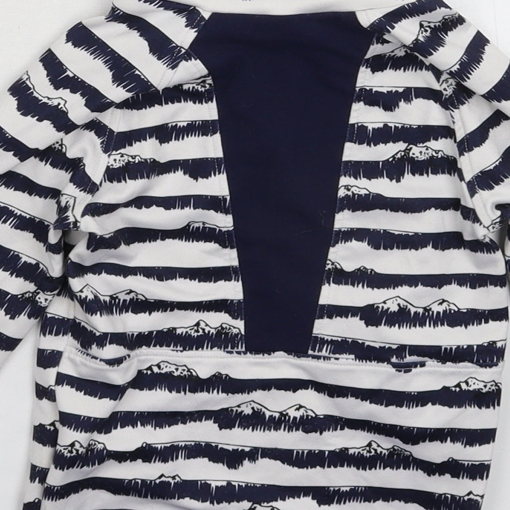 DECATHLON Boys Multicoloured Striped  Jacket  Size 4 Years