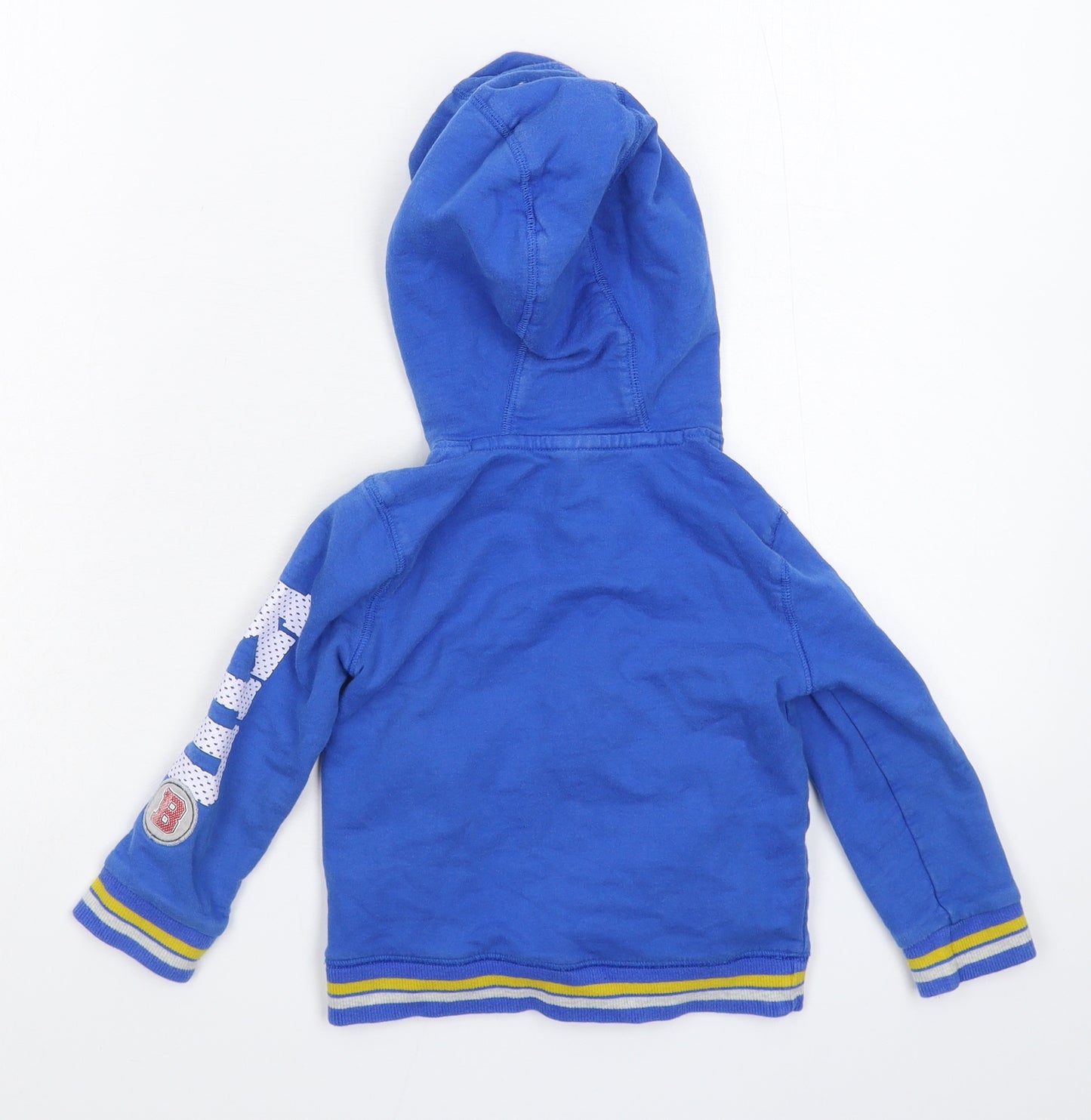 F&F Boys Blue   Full Zip Hoodie Size 3-4 Years