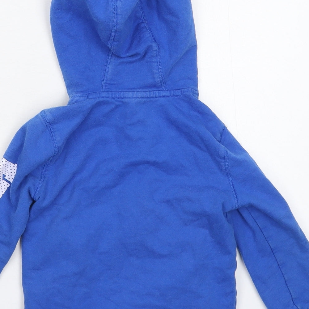 F&F Boys Blue   Full Zip Hoodie Size 3-4 Years