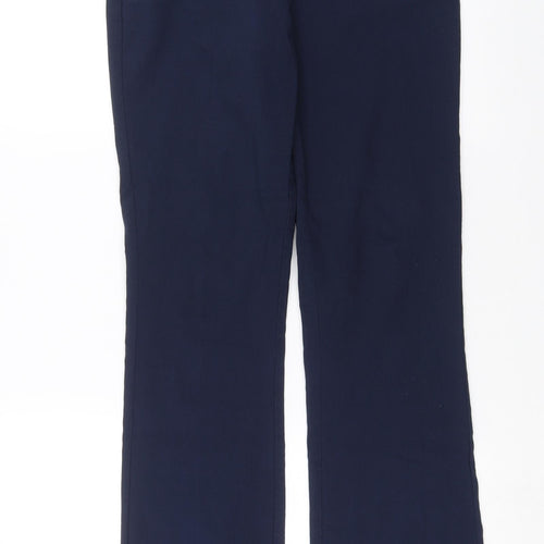 TU Womens Blue   Trousers  Size 8 L28 in - short Leg