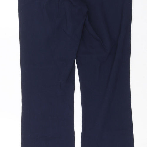 TU Womens Blue   Trousers  Size 8 L28 in - short Leg