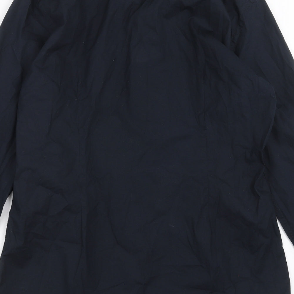 MOSS  Mens Blue    Dress Shirt Size 16
