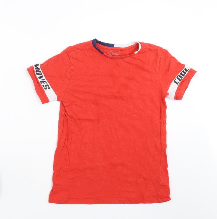 NEXT Boys Red   Basic T-Shirt Size 11 Years