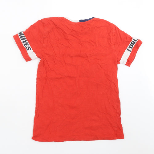 NEXT Boys Red   Basic T-Shirt Size 11 Years