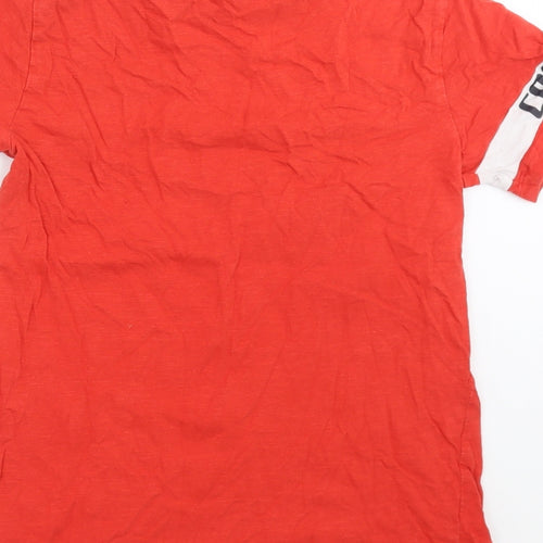 NEXT Boys Red   Basic T-Shirt Size 11 Years