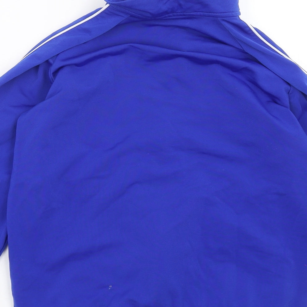 adidas Boys Blue   Track Jacket Jacket Size 11-12 Years