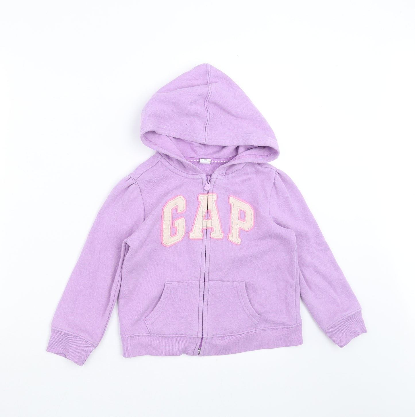 Gap Girls Purple   Full Zip Hoodie Size 5 Years