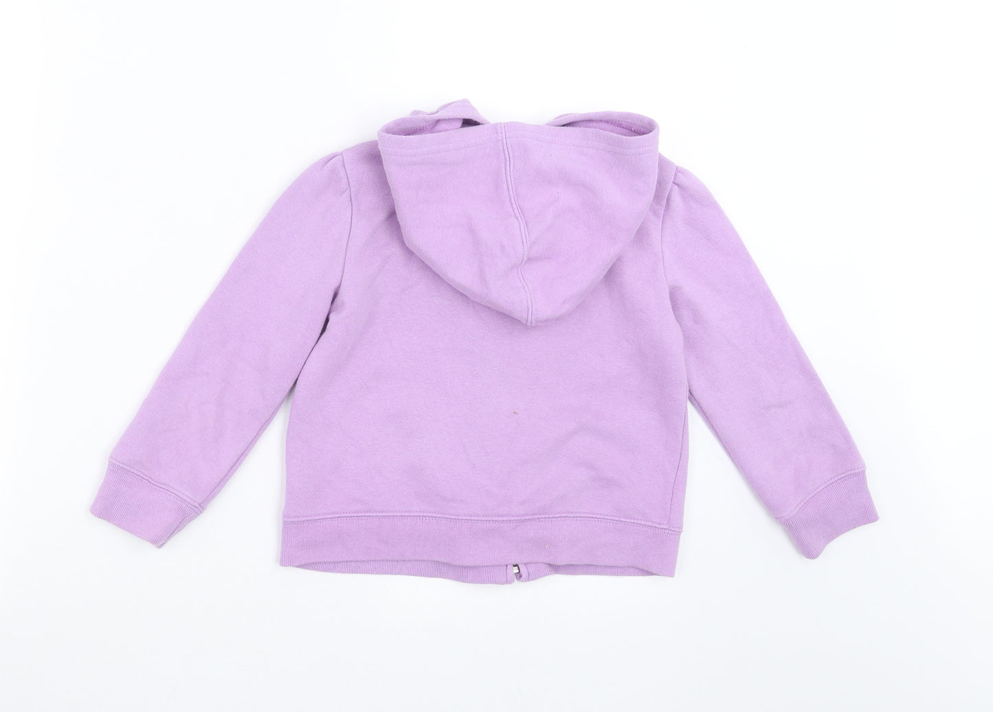 Gap Girls Purple   Full Zip Hoodie Size 5 Years