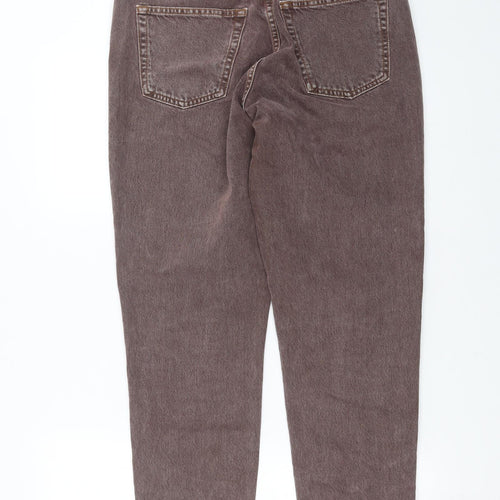 Topshop Womens Purple  Denim Mom Jeans Size 30 in L29 in