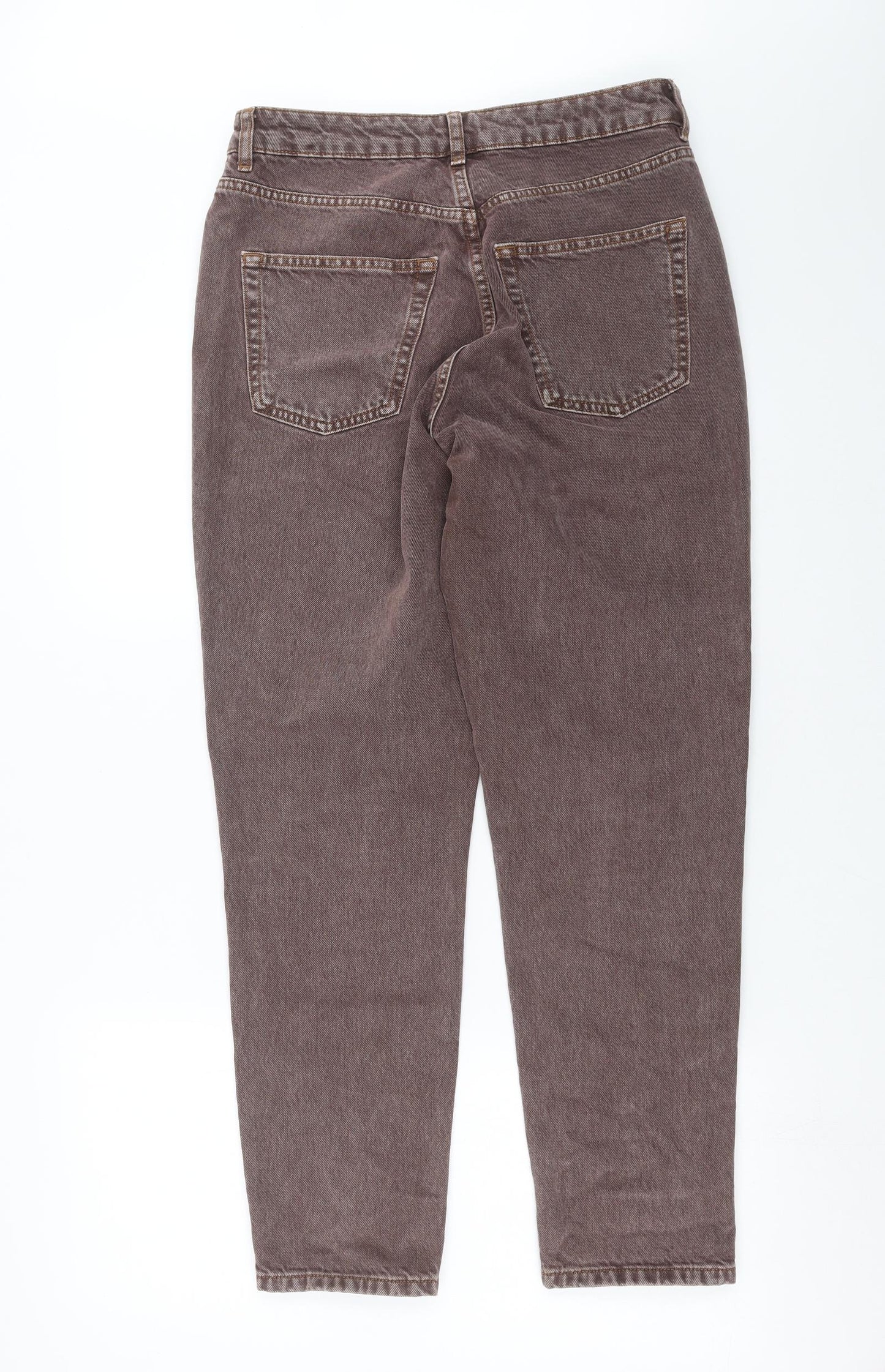 Topshop Womens Purple  Denim Mom Jeans Size 30 in L29 in